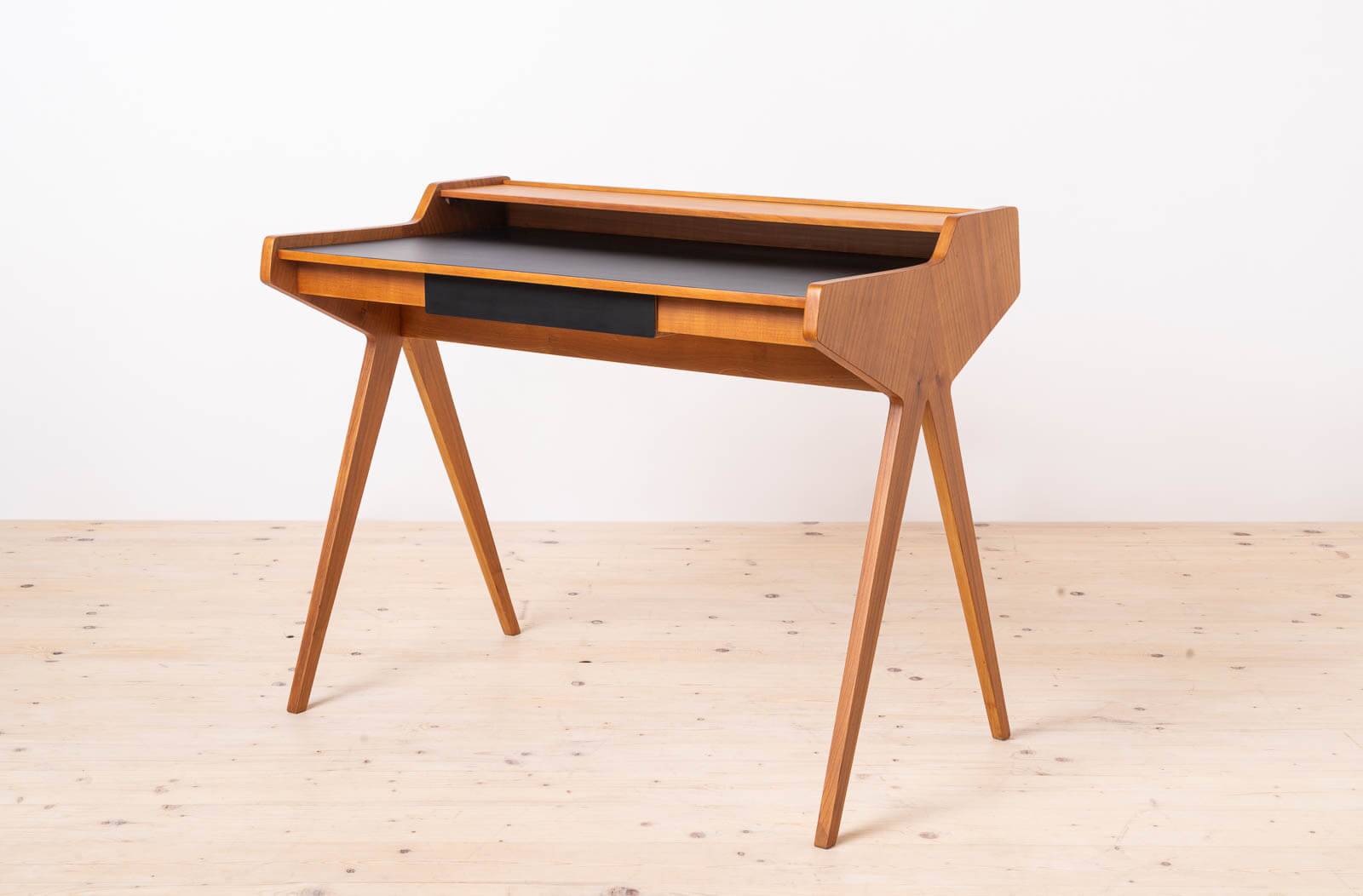 Iconic Lady Desk by Helmut Magg for WK Möbel, Mid Century Modern, 1950s