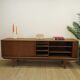 Buffet modèle 156 par Bernhard Pedersen & Søn, teck, Danemark 1960