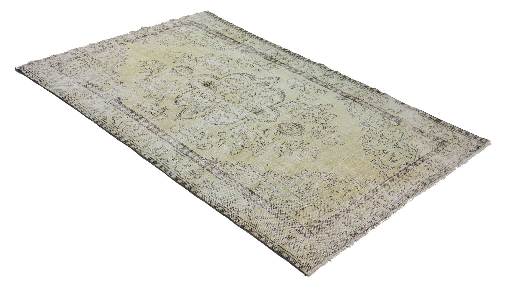 Turkish Anatolian Handmade Vintage Rug 267 cm x 160 cm