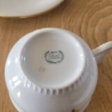 4 Royal Epiag cups and saucers
