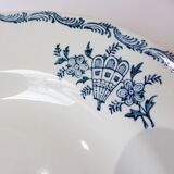4 vintage soup plates from St Amand