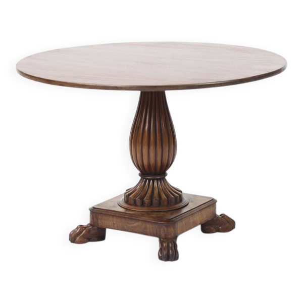 Table de centre, table d'appoint en acajou, 19ème siècle