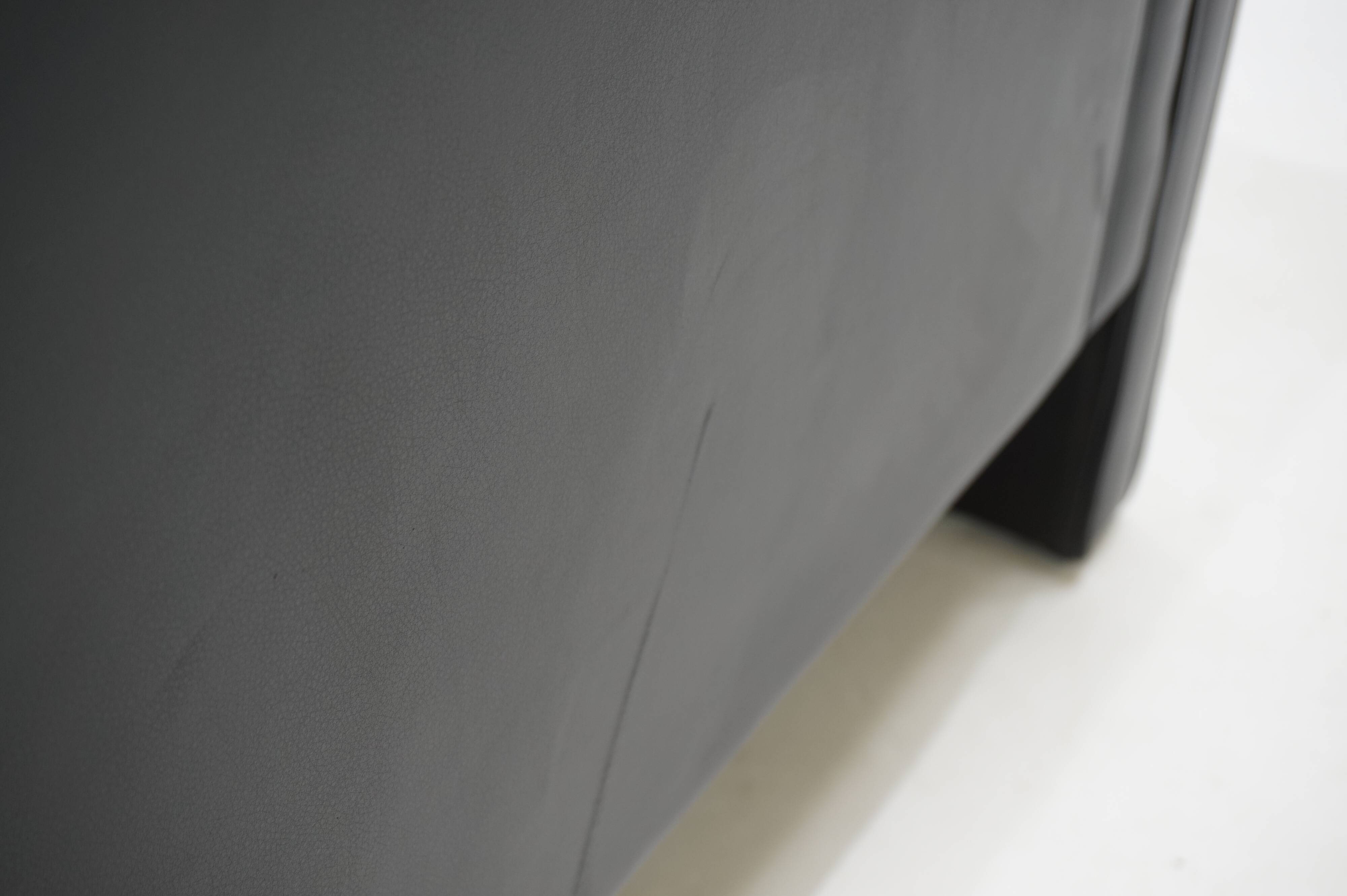 Fauteuil en cuir Knoll Studio Line par Jürgen Lange, 1970