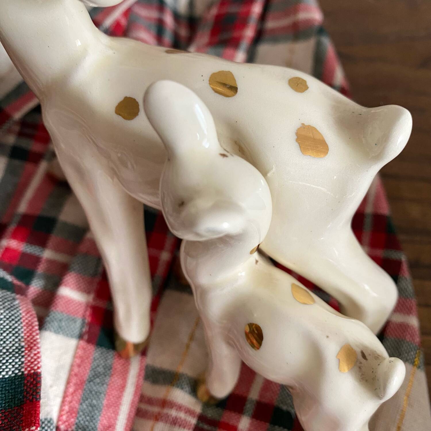 Ceramic deer from the 1960s