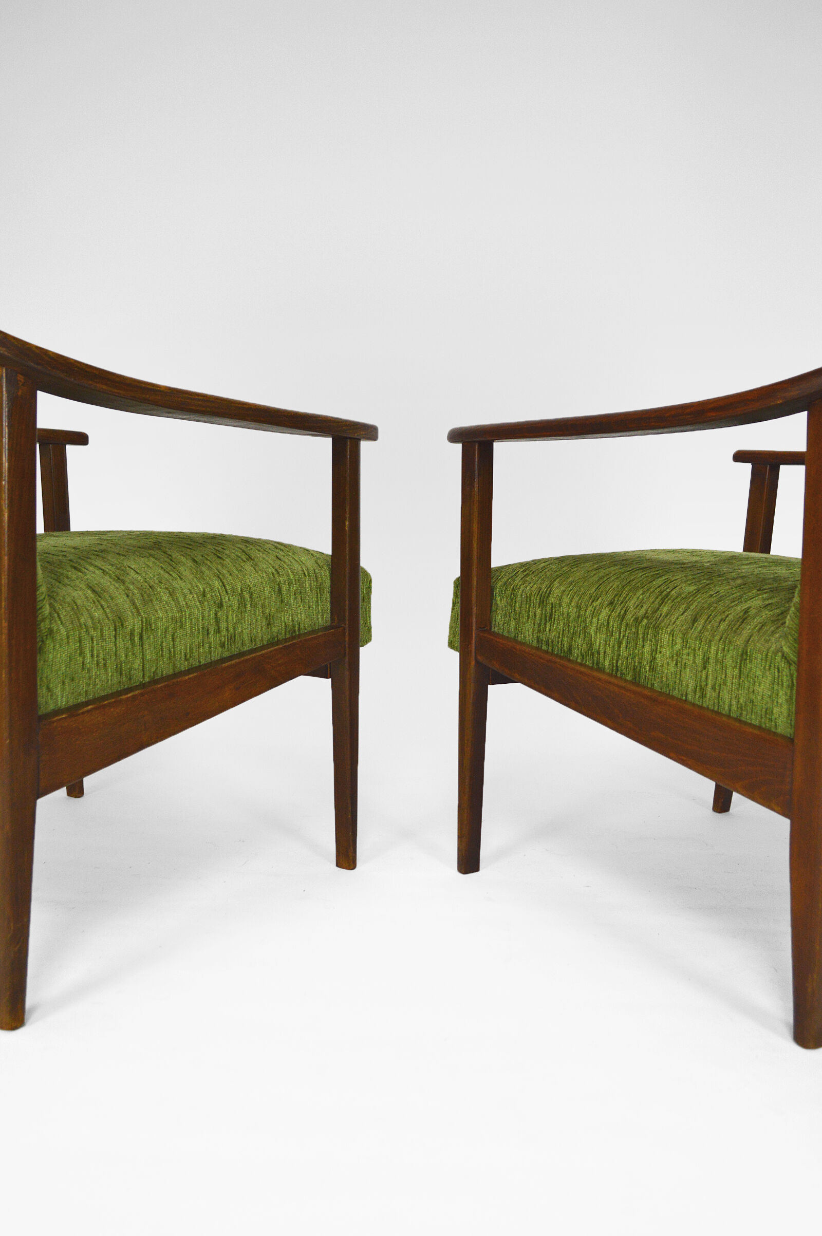 Paire de fauteuils scandinaves, mid-century
