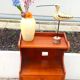 Cherry wood bedside table, Louis-Philippe style