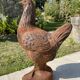 Poule en fonte