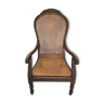 19th century wooden armchair