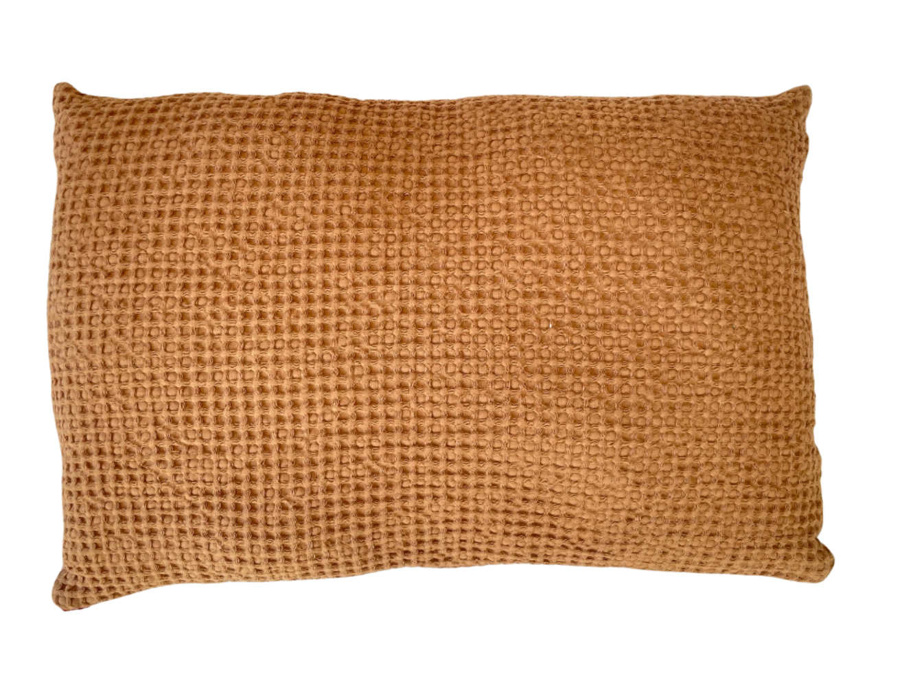 Coussin Gaufré vieux rose