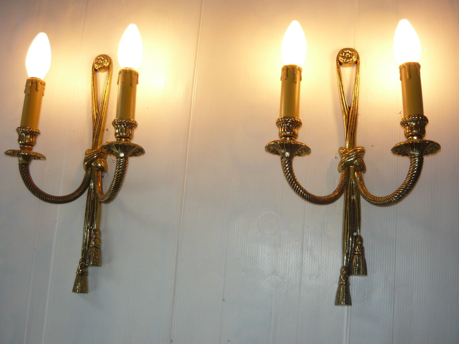 Pair of Louis XVI sconces