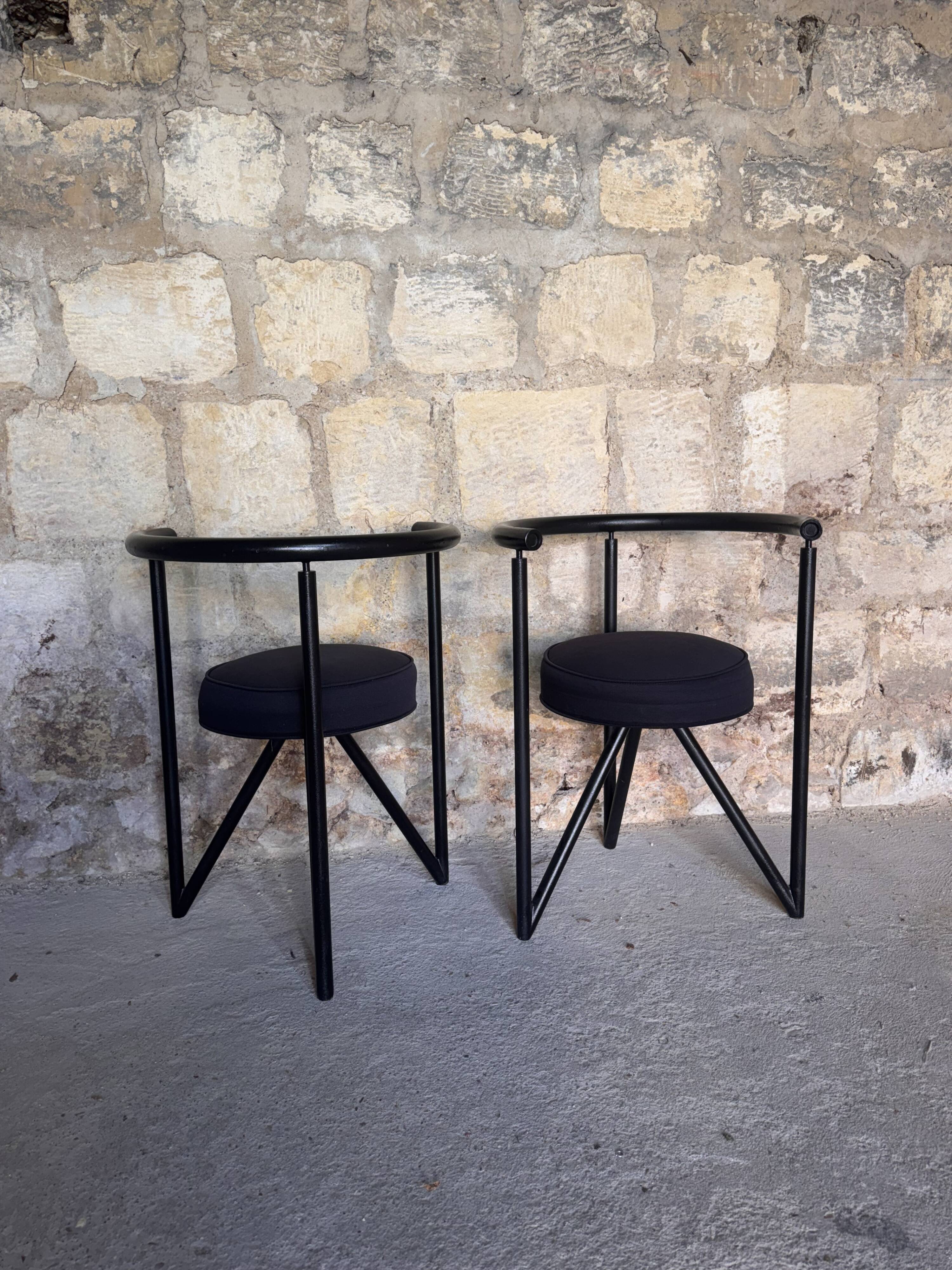 Miss Dorn chair pair - Philippe Starck