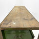 Vintage industrial cabinet, 20 iron drawers, wooden top, 1950's