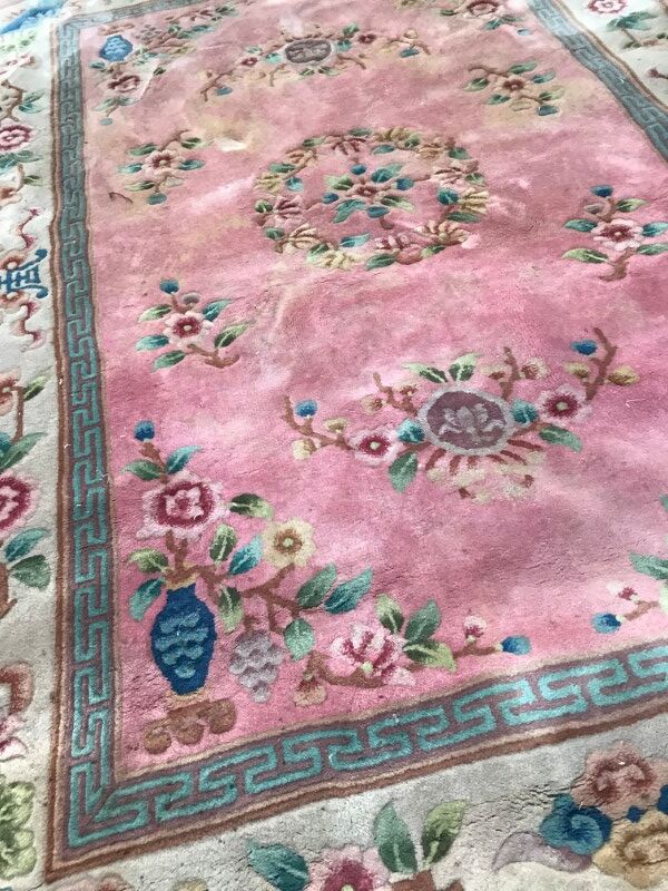 Tapis vintage chinois 140x208 cm