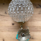 Applique globe tête de poisson