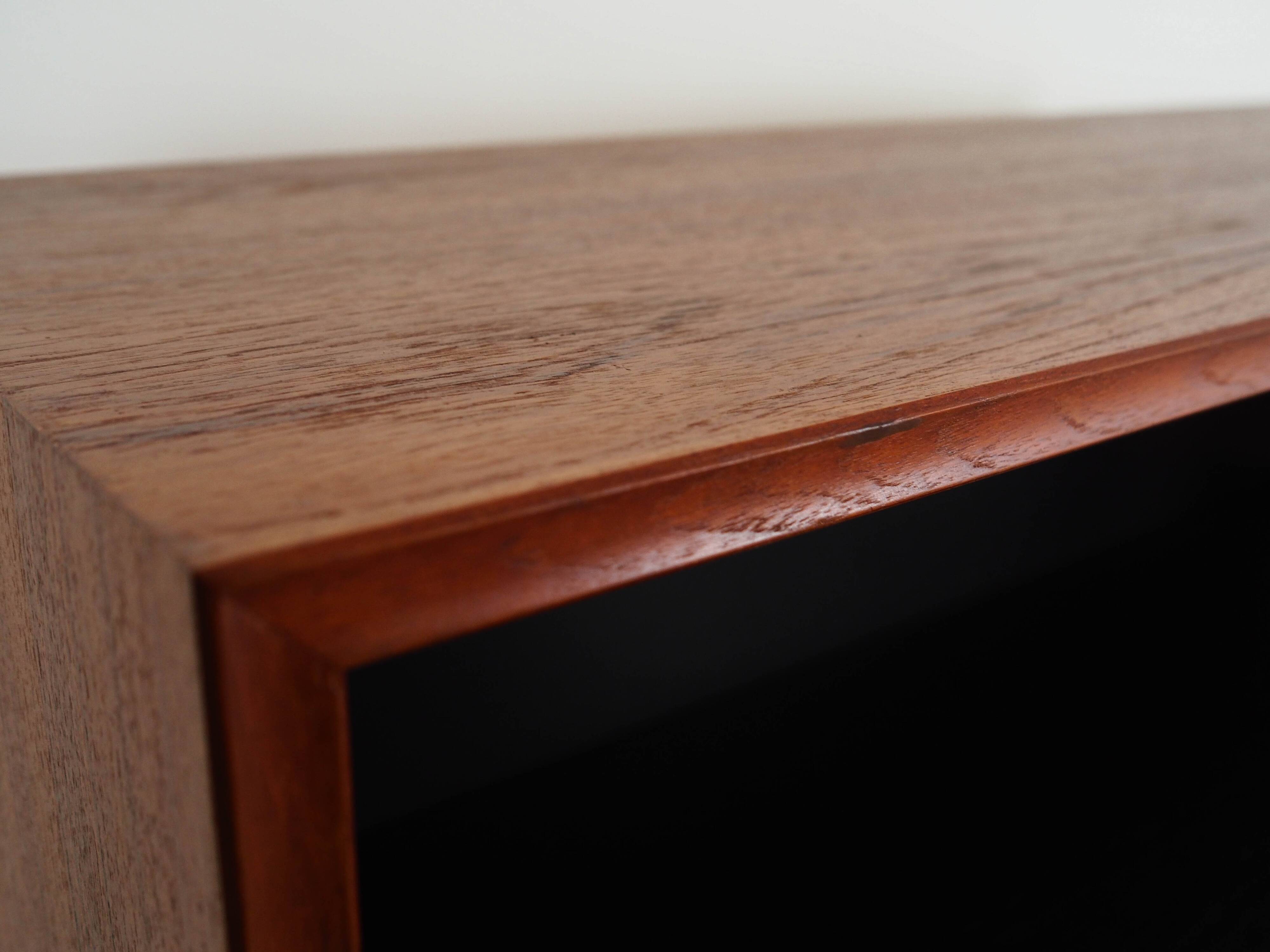 Teak bookcase, Danish design, 1970s, production: Denmark