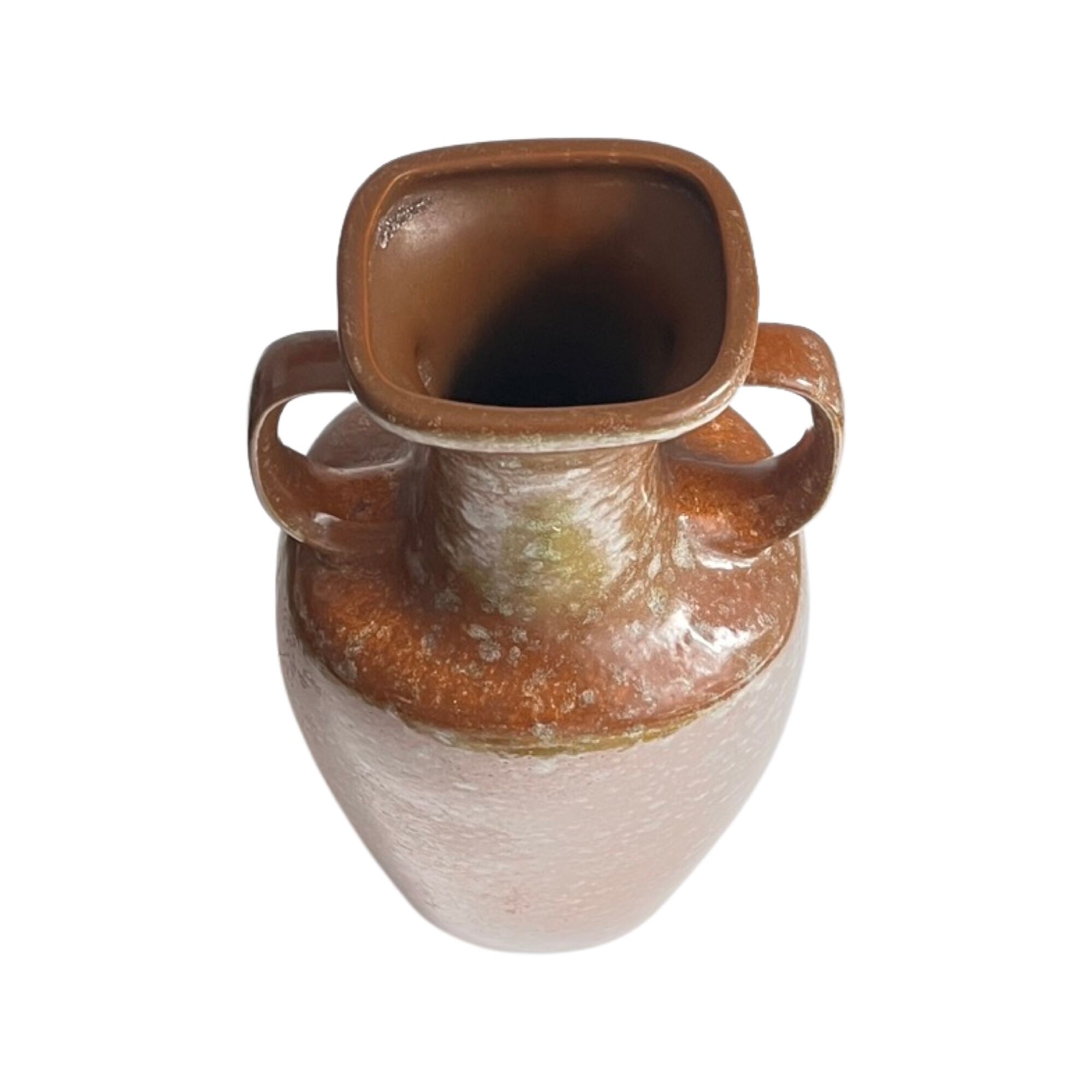 Ceramic vase Bolesławiec Poland 1970s