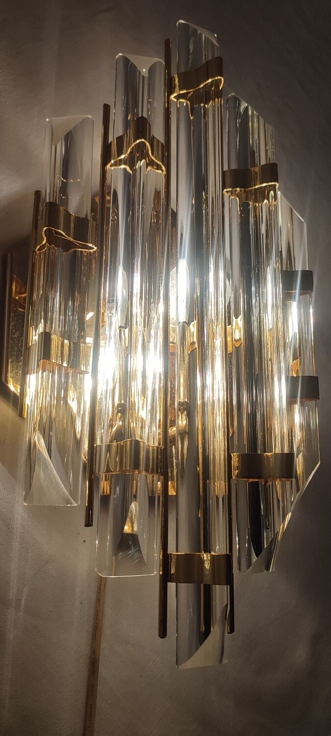 Apply glass "Venini". Italy, 1970s.