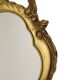 Mid-Century Crested Mirror – Classic Gold French Mirror 63 cm