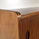vintage sideboard with drawers and sliding doors