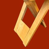 Pair of folding stools by Adrian Reed