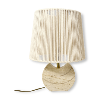 Travertine lamp from the 60/70