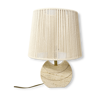 Travertine lamp from the 60/70