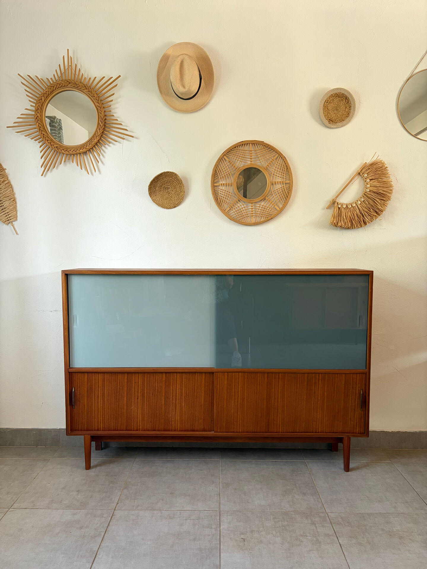 High vintage 1960s enfilade (shallow)