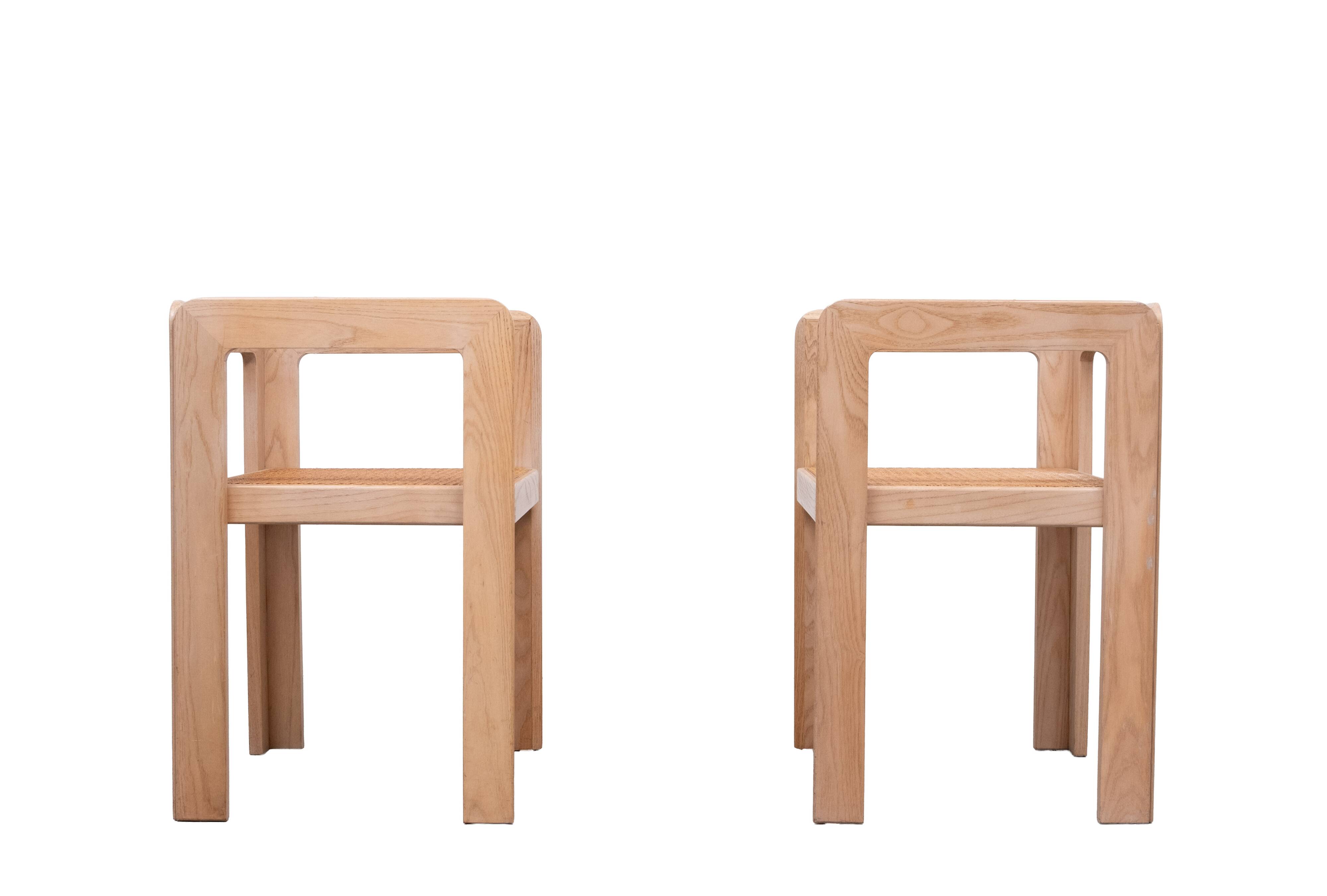 Derk Jan de Vries "Samara" Arm Chairs for Maisa Di Seveso Milano