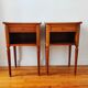 Pair of Louis XVI style bedside tables