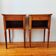 Paire de tables de chevet de style Louis XVI