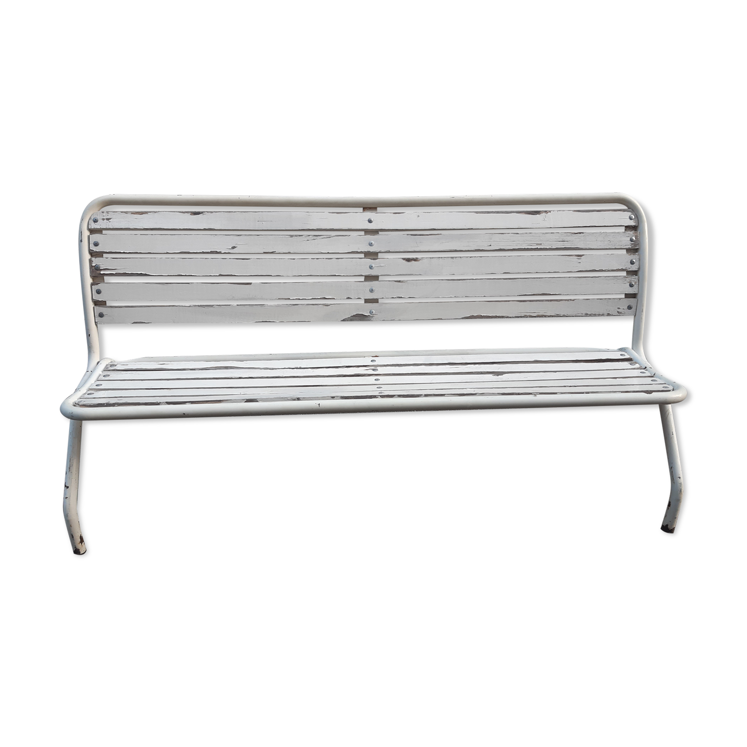 Foldable vintage garden bench