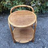 Vintage bamboo dessert - rattan