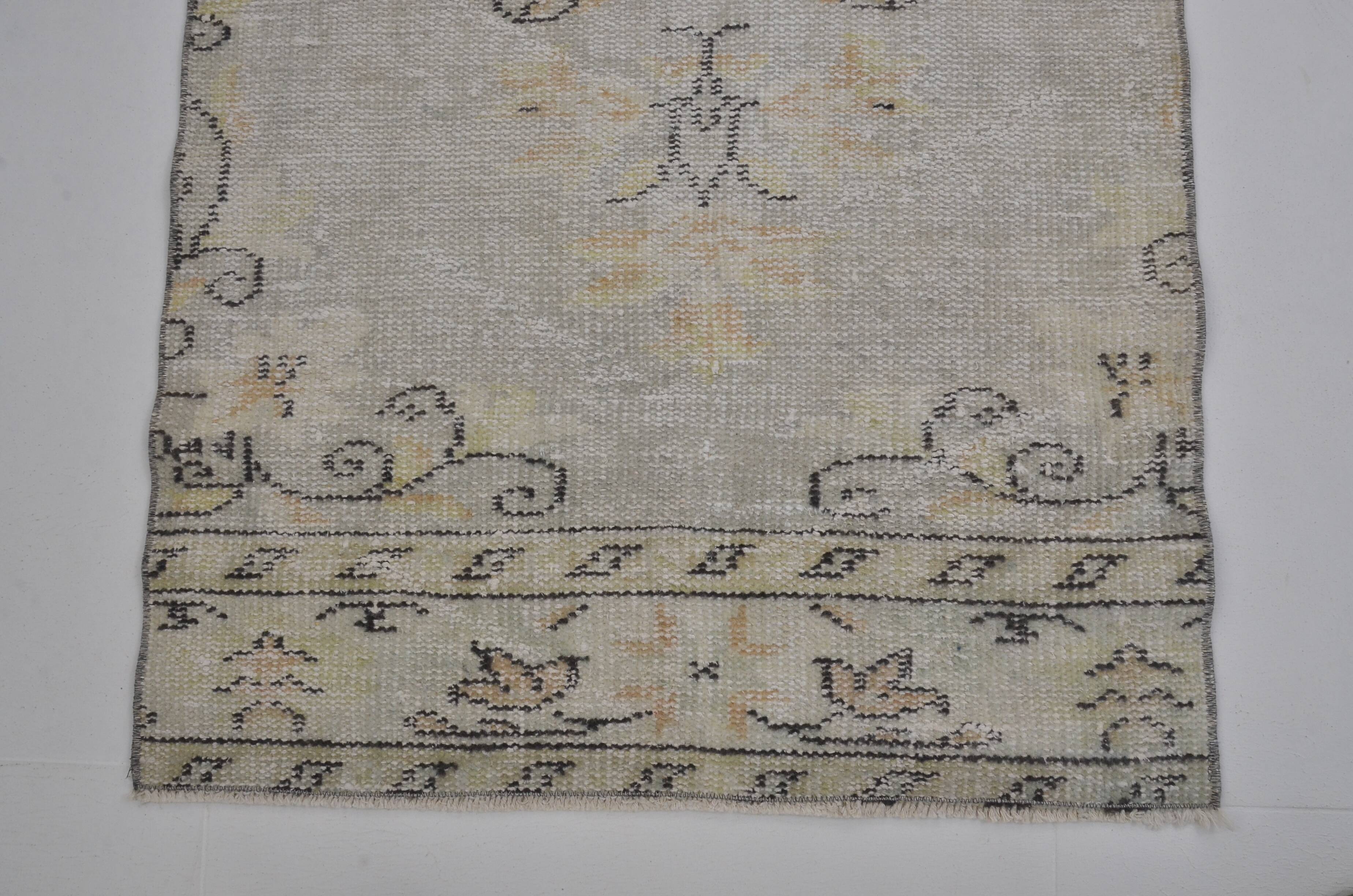 Vintage Oushak Runner sku 1755