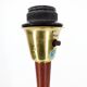 Scandinavian teak floor lamp base, Möllers Armaturfabrik 1960