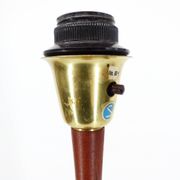 Scandinavian teak floor lamp base, Möllers Armaturfabrik 1960