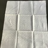 New MS rectangle tablecloth and 9 matching towels