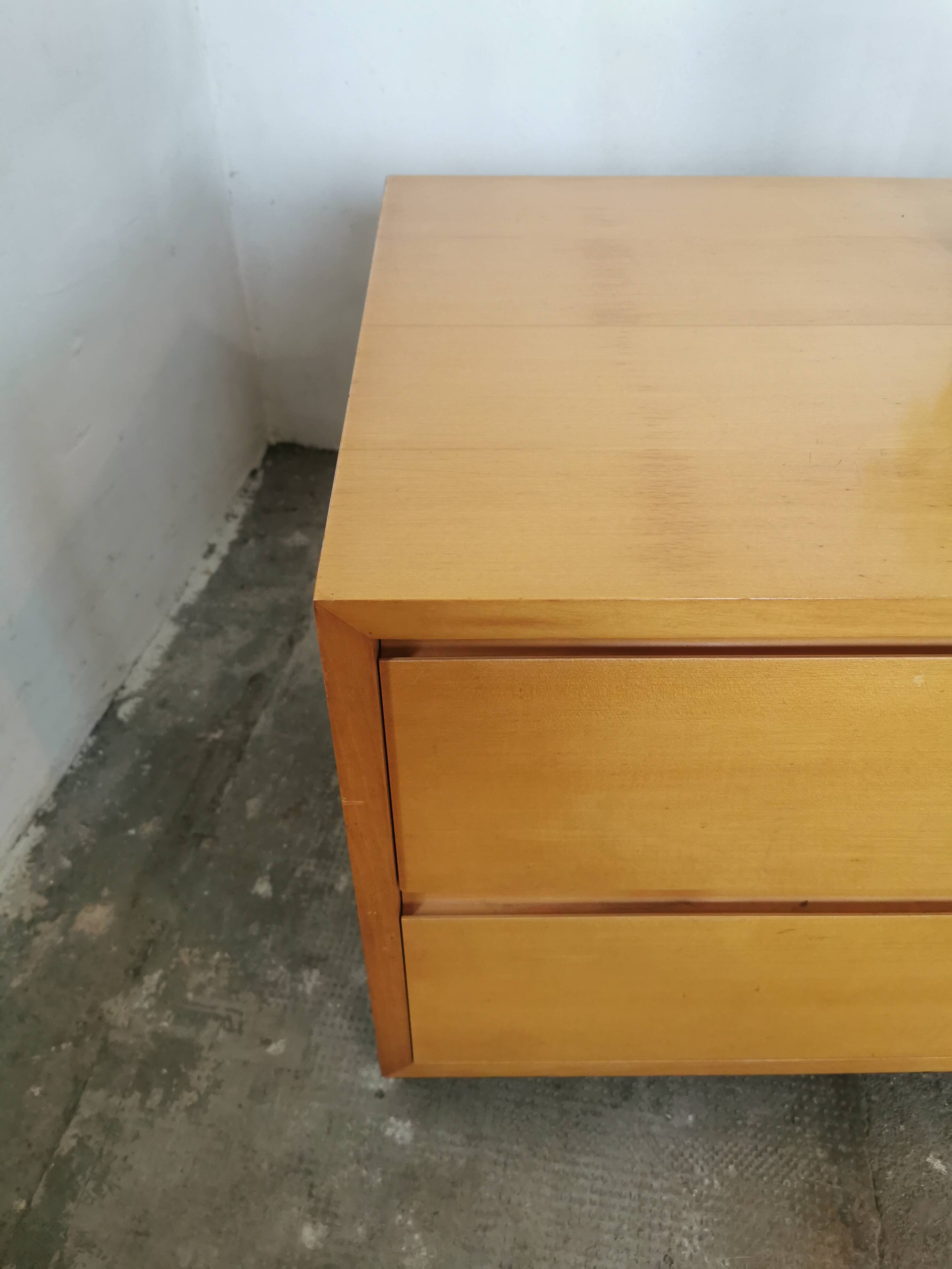 MK Mobel chest of drawers in elm from the 70s