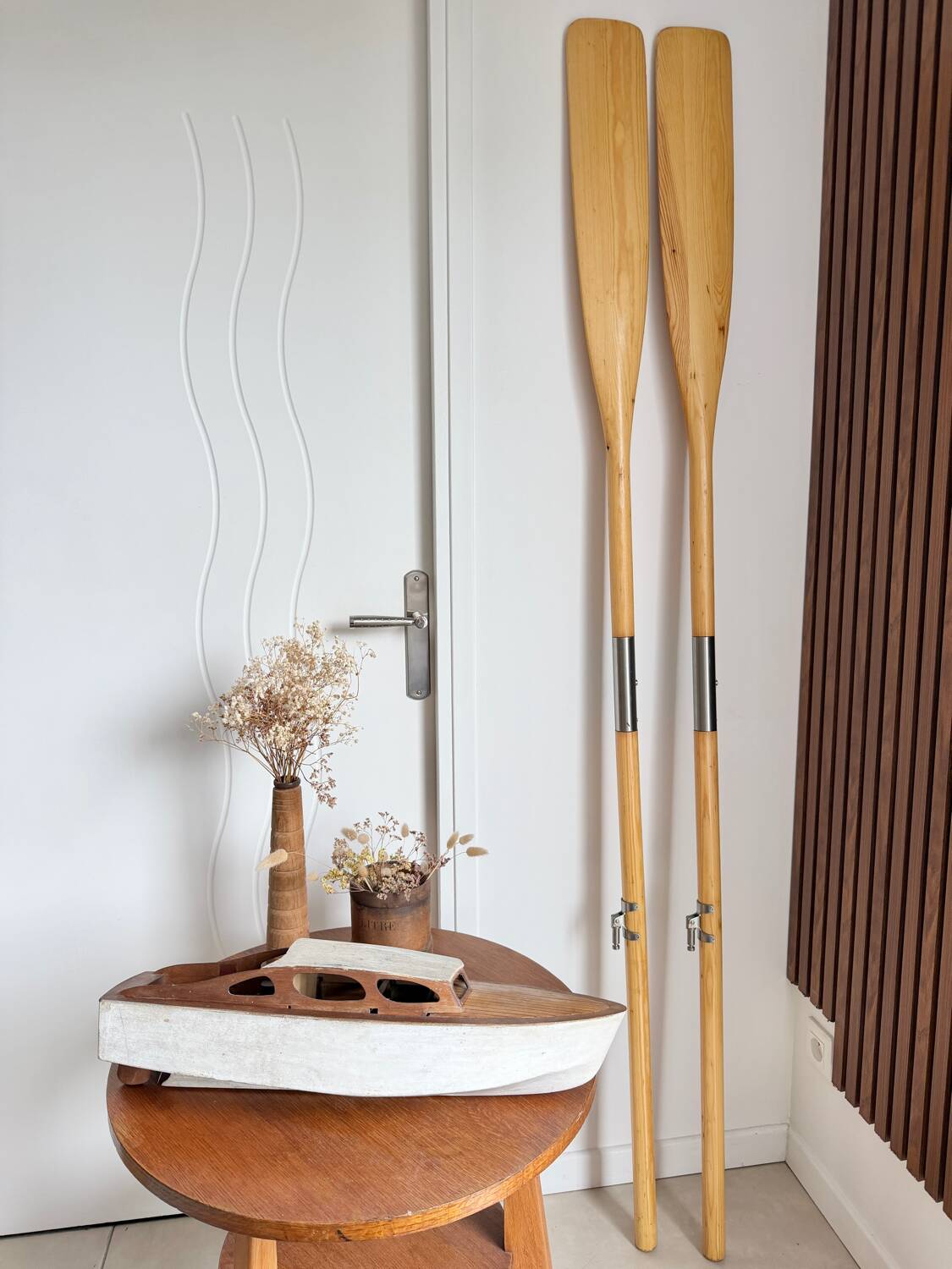 Wooden paddle pairs - Marine Decor / Seaside