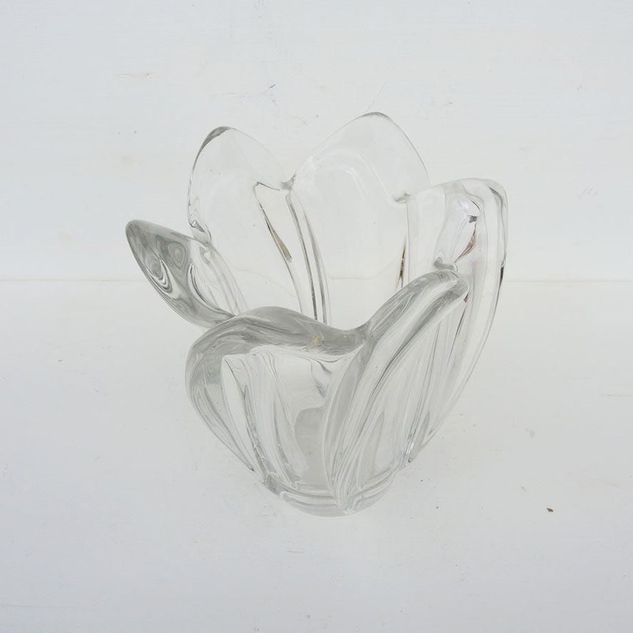 Old 'tulip' vase from the Vannes glassworks