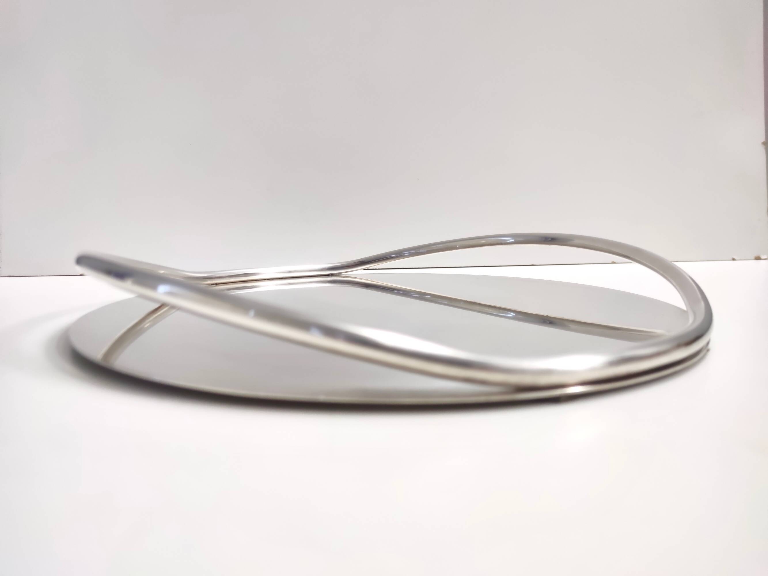 Silver-Plated Serving Plate or Tray Attr. to Lino Sabattini