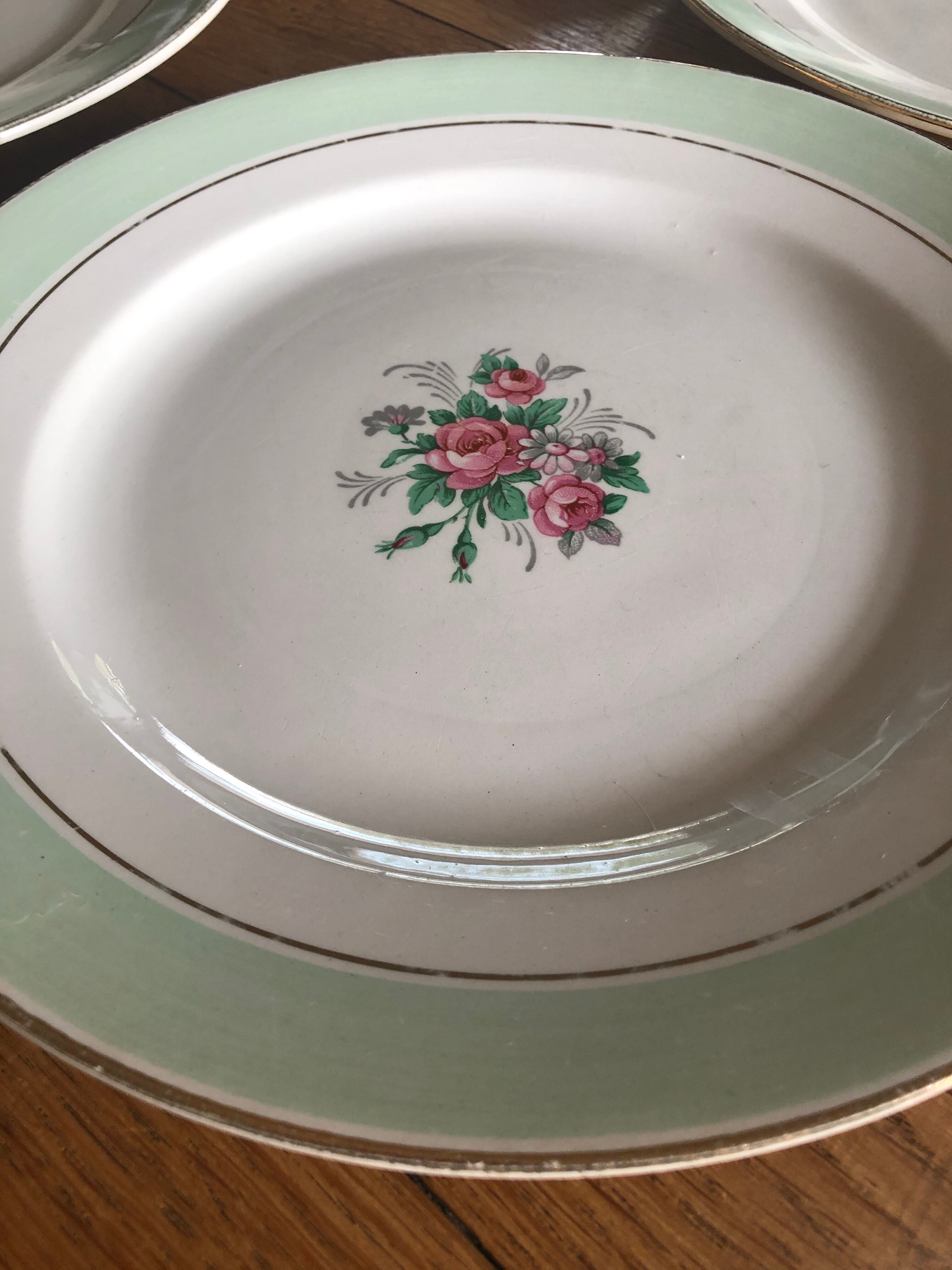 Old plates L'Amindinoise