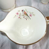 Coffee service or tea in faience Salins France