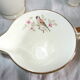 Coffee service or tea in faience Salins France