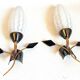 Pair of 1960s wall sconces