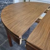 Scandinavian extendable teak table, 1970s