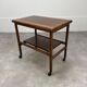 Scandinavian service arrebo mobler rosewood wallet tray