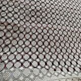 Old ecru white bedspread