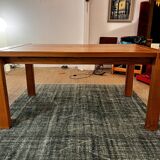 Solid elm dining table