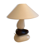 Ceramic pebble lamp
