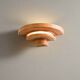 Space Age Rattan Wall Lamp